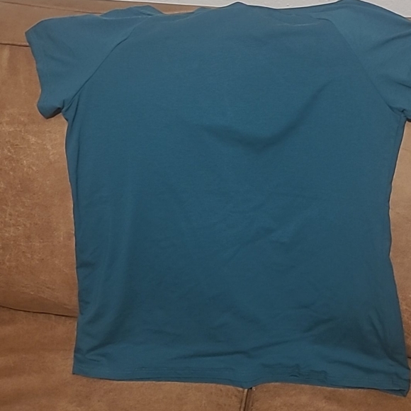 Dark forest green casual shirt - Picture 2 of 2